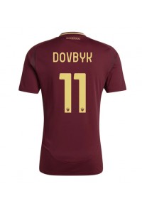 Fotbalové Dres AS Roma Artem Dovbyk #11 Domácí Oblečení 2024-25 Krátký Rukáv